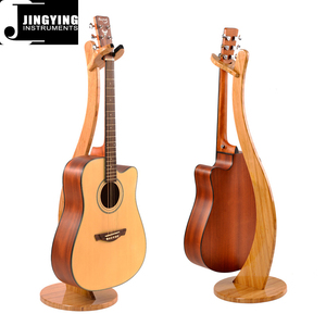 2024 Jingying <strong>Music</strong> Guitar <strong>Stands</strong>,Wholesale New 2 in 1 Bamboo Hanging Guitar <strong>Stands</strong> with <strong>Music</strong> <strong>Stand</strong> for Guitar Ukulele - Product Image 1