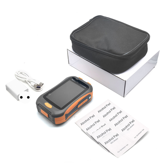 3.5in Optical Time Domain Reflectometer Multifunctional Portable OTDR Tester Optical Power Meter 1550nm 80km