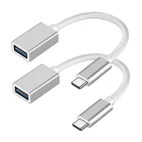 סוג C זכר ל-USB נקבה OTG כבל USB 3.0 OTG מהיר טעינת כבל