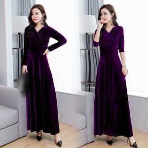 Autunno primavera taglie forti abiti da donna per esterni <span class=keywords><strong>a</strong></span> <span class=keywords><strong>maniche</strong></span> lunghe gonne Casual invernali di colore puro - Product Image 2