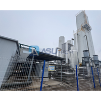 Unité de séparation d'air par oxygène liquide 50-80 tonnes par jour pour la station de remplissage d'oxygène, alimentation en liquide