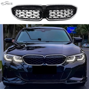 Griglia G20 LED centro rete illuminata a metà griglia per BM 3 serie G20 325i 330i M340i 2019-2022 auto nuovo abbagliante luminoso paraurti - Product Image 4