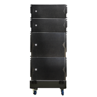 Système de sonorisation Line Array passif double 10 pouces LS3 (4+4+2+2) Série LA (4+4+2+2sub) Puissance de sortie 500W/700W avec connectivité Speakon