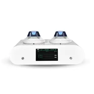 最新的13特斯拉家用2手柄便携式迷你EMS超薄射频EMS肌肉刺激器塑形机