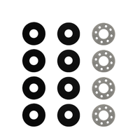 Anneaux en éponge pour joystick PS5/PS4/Xbox/Switch Pro, poignées antidérapantes pour pouces, anneaux d'amortissement de précision, accessoires pour manette