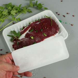 Tampon absorbant jetable pour l'humidité et le sang, pour l'emballage alimentaire, produit écologique - Product Image 3