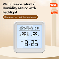 Minco Heat Tuya WIFI/Zigbee/Bluetooth Capteur d'humidité de la température Hygromètre Thermomètre Fonctionne avec Alexa Google Assistant