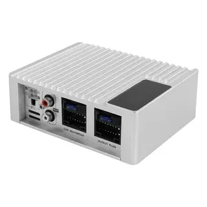 Navifly 플러그 앤 플레이 DSP 전원 증폭기 AP4450 4*50W 지원 12V 차량용 USB RCA AUX 무선 BT 음악