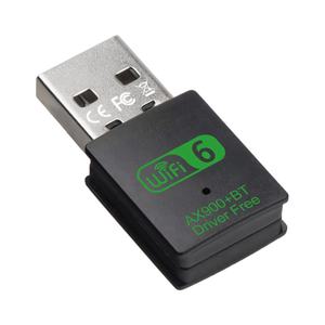 อะแดปเตอร์ USB แบบ Dual Band รองรับ <span class=keywords><strong>WiFi</strong></span> 6 และ Bluetooth 5.4 ความเร็ว 900Mbps สำหรับเดสก์ท็อปพีซี ออฟฟิศ อินเทอร์<span class=keywords><strong>เน็ต</strong></span>คาเฟ่ และพื้นที่สัญญาณอ่อน เพิ่มประสิทธิภาพสัญญาณ - Product Image 2