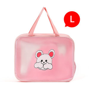 Outdoor Portable <b>Swimming</b> Beach <b>Bag</b> Large-capacity PU Transparent Wash Cosmetic <b>Bag</b> Multi-functional Dry and Wet Separation Tote - Product Image 6