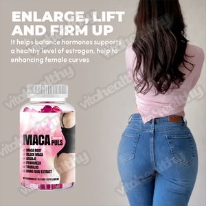 Vitahoald OEM/ODM 개인 라벨 공장 공급 자연 건강 제품 60 퍼플 마카 플러스 구미 - Product Image 4