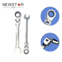 Jeu de clés mixtes flexibles de haute qualité Newstar, clés à fourche, outils de réparation manuels avec sac en toile, personnalisable OEM
