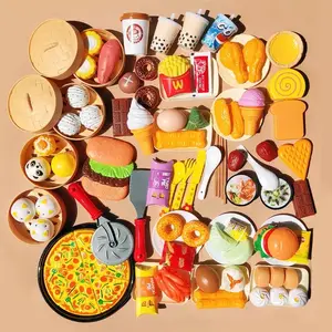 Jouets pour filles, grande cuisine, ensemble de jouets en plastique, jeu de cuisine, meubles pour enfants, jouets de cuisine