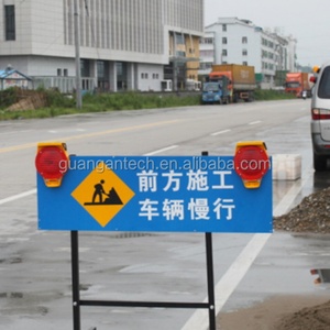 ป้ายไฟจราจร LED แบบลูกศร พลังงานแสงอาทิตย์ สำหรับงานก่อสร้างถนน วัสดุโลหะ จากโรงงานโดยตรง - Product Image 6