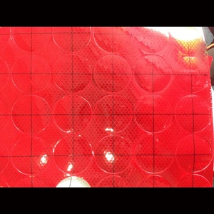 Cường độ cao lăng trụ phản chiếu Vinyl sticker tròn và khả năng hiển thị cao cho các mục tiêu an toàn - Product Image 4