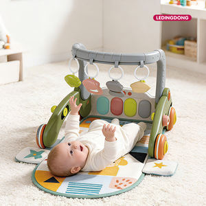 Andador para Bebés 6 en 1 con Piano, Alfombra de Juego, Tabla de Equilibrio, Juego de Andador, Diseño Personalizado de Fábrica OEM - Product Image 2