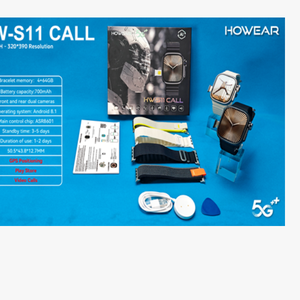 DF EDS HW-S11 caiii 4G วิดีโอคอล <span class=keywords><strong>piay</strong></span> stert 4G ปรับได้180 ° หมุนหัวกล้อง320*385 HD จอแสดงผล Alipay การชำระเงินออนไลน์ - Product Image 5