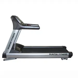 高品质健身器材新型跑步机健身机商用平板倾斜跑步机银色电动跑步机
