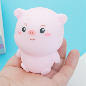 Novedosas Pelotas Antiestrés de Cerdo Blanditas, Juguetes Sensoriales Elásticos de Animales para Niños, Alivio del Estrés y la Ansiedad para Niñas - Product Image 4