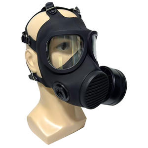 रासायनिक/जैविक/परमाणु विषाक्त पदार्थों और विषाक्त धुएं के खिलाफ पूर्ण-फेस गैस मास्क सुरक्षा - Product Image 6