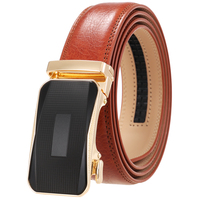 Ceinture en cuir pour homme LY36-24507-1 avec boucle automatique