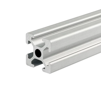 Profilé en aluminium, norme européenne 2020, table d'établi en alliage d'aluminium oxydé blanc argenté, sous-strucure de cadre personnalisable DIY