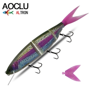 <span class=keywords><strong>Leurre</strong></span> Articulé Dur AOCLU 2026 Jerkbait pour Pêche en Haute Mer, <span class=keywords><strong>Leurre</strong></span> Flottant Swimbait 350mm 250g 370mm 265g avec <span class=keywords><strong>Bavette</strong></span> Amovible - Product Image 6