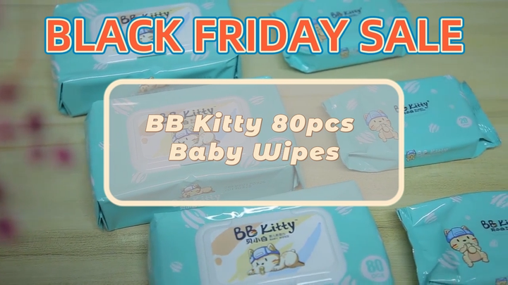 BB Kitty Wipes Babies Pure Bulk Manufacturer Skin 10 Pieces Small Pack  Baby Wet Wipes With Custom Logo