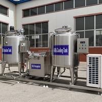 Hete Aanbieding Goede Kwaliteit Zuivelmachines Yoghurtproductielijn 100l 200l 300l 500L Kaasproductie Kleine Melkpasteurisatiemachine