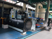 Sistema de Enfriamiento Industrial de Ahorro Energético con Rodamiento Magnético de Frecuencia y Bomba de 1310KW Kingfit para Tratamiento de Superficies
