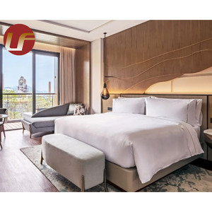 Juego de muebles de ratán para dormitorio, conjunto de muebles de madera de 5 estrellas para <span class=keywords><strong>Hotel</strong></span>, complejo turístico - Product Image 1