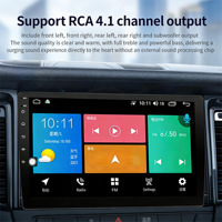 Stereo Mobil Double Din 7/9/10 Inch 2 Din Android Radio Mobil Autoradio Audio Pemutar DVD Mobil GPS Navigasi Carplay dengan Wifi