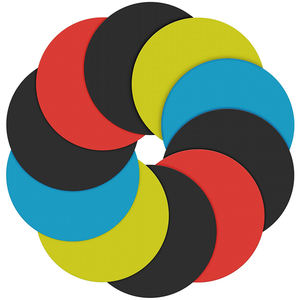 פותחן בקבוק ריק סובלימציה נייד רב תכליתיים לוגו מותאם אישית עגול סיליקון אחיזה - Product Image 5