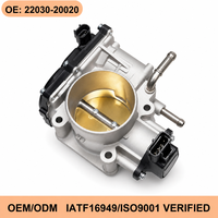 Corps de papillon électronique Wanray 22030-0A020 pour Camry Solara V6 3.0L 1MZ-FE 2002-2006 XV30 MCV30