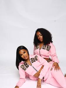 High Quality <strong>Women</strong> Sweatsuits Custom <strong>Tall</strong> Girl Friendly Y2K Outfits Cotton Hoodie and Sweatpants <strong>Women</strong> Set <strong>Joggers</strong> 2 Piece Sets - Product Image 4