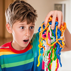 Creative 3D arcobaleno vermi DIY Science Kit per bambini 8-14 anni nuovo gioco di società con funzione di educazione dello stelo - Product Image 2