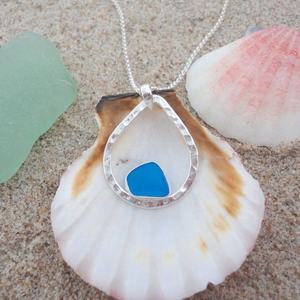 สร้อยคอจี้หินใสสไตล์ฮาวายรูปทะเลเครื่องประดับชายหาดสำหรับนางเงือก - Product Image 5