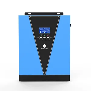 Cargador de batería de uso doméstico, Panel Solar de 1,2 kW, 2,4 kW, 3kW, sistema de energía Solar Mppt, inversor Solar híbrido fuera de la red