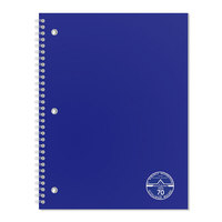 Cahier à spirale A4 avec reliure personnalisée pour bureau, école, écriture