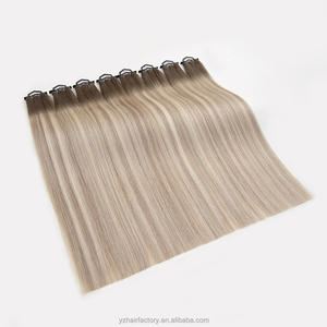 Extensiones de Cabello Humano 100% Natural Seamless Genius Weft, Doble Trama, Sin Cabello Corto, Para Estilistas, Cutícula Alineada, Cabello Virgen - Product Image 5