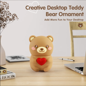 Altavoz Inalámbrico Portátil Mini Bluetooth con Forma de Corazón de Oso, Sonido Estéreo, para Viajes y Exteriores - Product Image 6