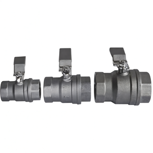 วาล์วบอลแบบแมนนวล COVNA 90 วัน รุ่น Window 2 นิ้ว แบบล็อคได้ CW617N PN40 ทำจากทองเหลือง สำหรับท่อ Upvc/ทองเหลือง/สแตนเลส - Product Image 5