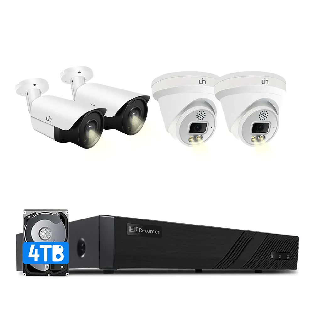 CCTV מצלמה ערכת 4K 8MP POE ערכת 8CH NVR 8MP IP מצלמה מקורה רשת קטן 4k אבטחת מצלמה מערכת חיצוני
