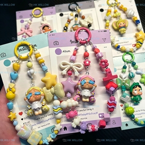 Llaveros de Alta Calidad con Cuentas Crybaby, Accesorios Y2K para Mujer, Llaveros Novedosos para Bolsos, Regalos Ideales al por Mayor - Product Image 1