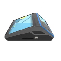 Tableta Android Touch POS de 10 pulgadas con pantalla dual para restaurante, pedido de comida, escáner de impresora de caja registradora
