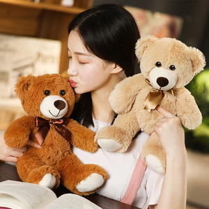 Pabrik kualitas tinggi kustom panas Multi Warna Teddy Bear dengan pita mainan mewah Peluche boneka Teddy Bear untuk hadiah - Product Image 3