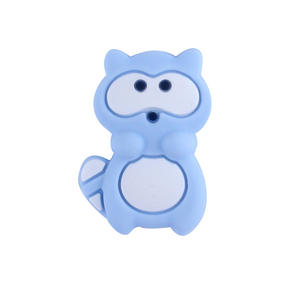 Vente en gros de perles en silicone de qualité alimentaire 3d Cartoon Anime Animal Jouet sucette à mâcher pour bébé Perles focales en silicone pour la fabrication de bijoux à stylo - Product Image 6
