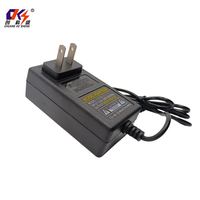 Plug in 3V-12V 1A Led Gradateur Régulateur de vitesse Gradation 3W-12W AC DC Tension réglable Adaptateur secteur pour moteur Bande lumineuse LED