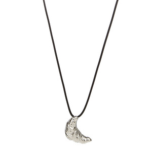 2026 Hot Selling Simple Rope <b>Chain</b> Croissant Pendant Necklace <b>Titanium</b> Steel Women's Collarbone Necklaces Fashion Jewelry - Product Image 6