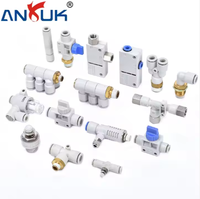 Adaptateur de machine de purification d'eau RO à connexion rapide ANRUK, connecteur, pièces et accessoires de filtre à eau